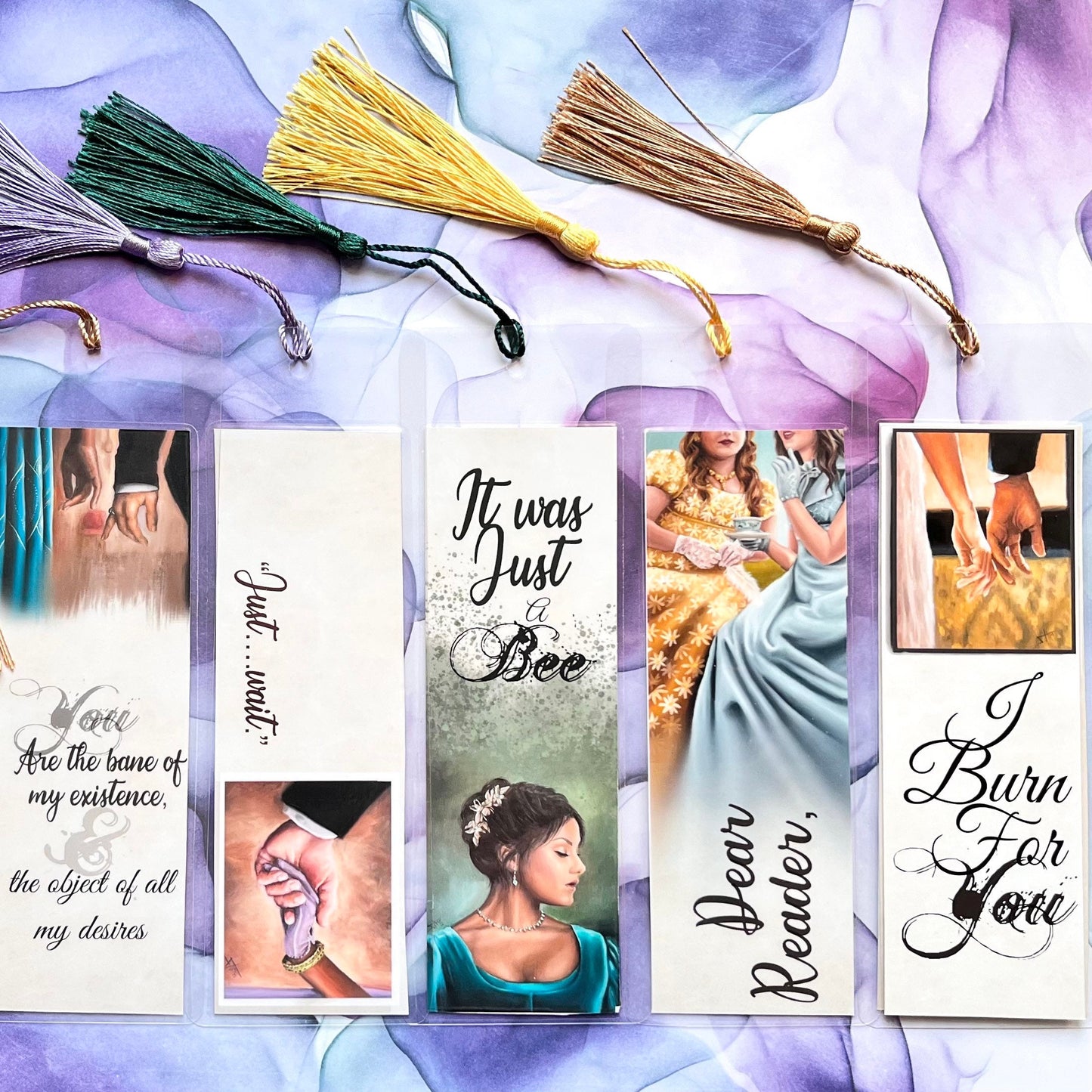 Bridgerton Bookmarks |Royal core art|Bookworm gift