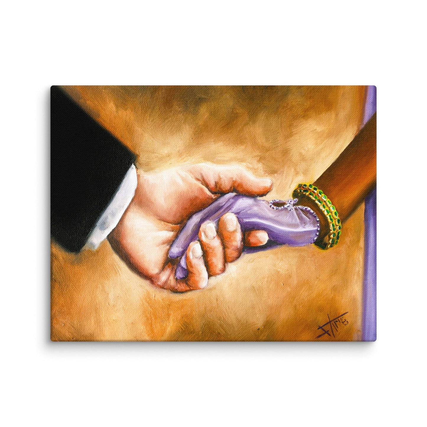 Kate and Anthony Bridgerton | Just wait | Regency wall art
