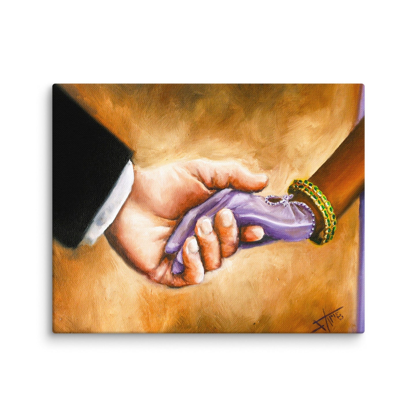 Kate and Anthony Bridgerton | Just wait | Regency wall art