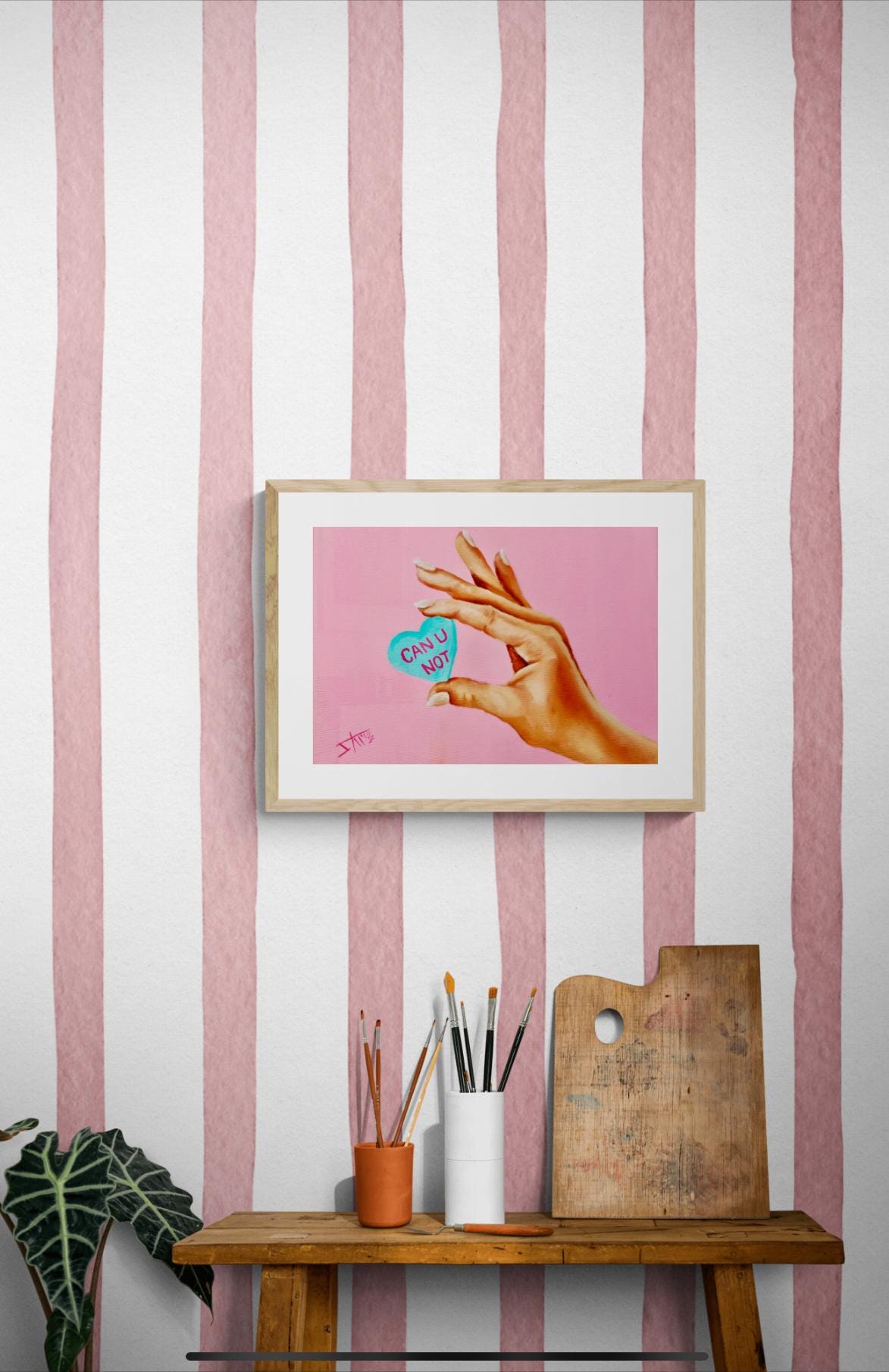 Can you NOT -Fine art print from original oil painting