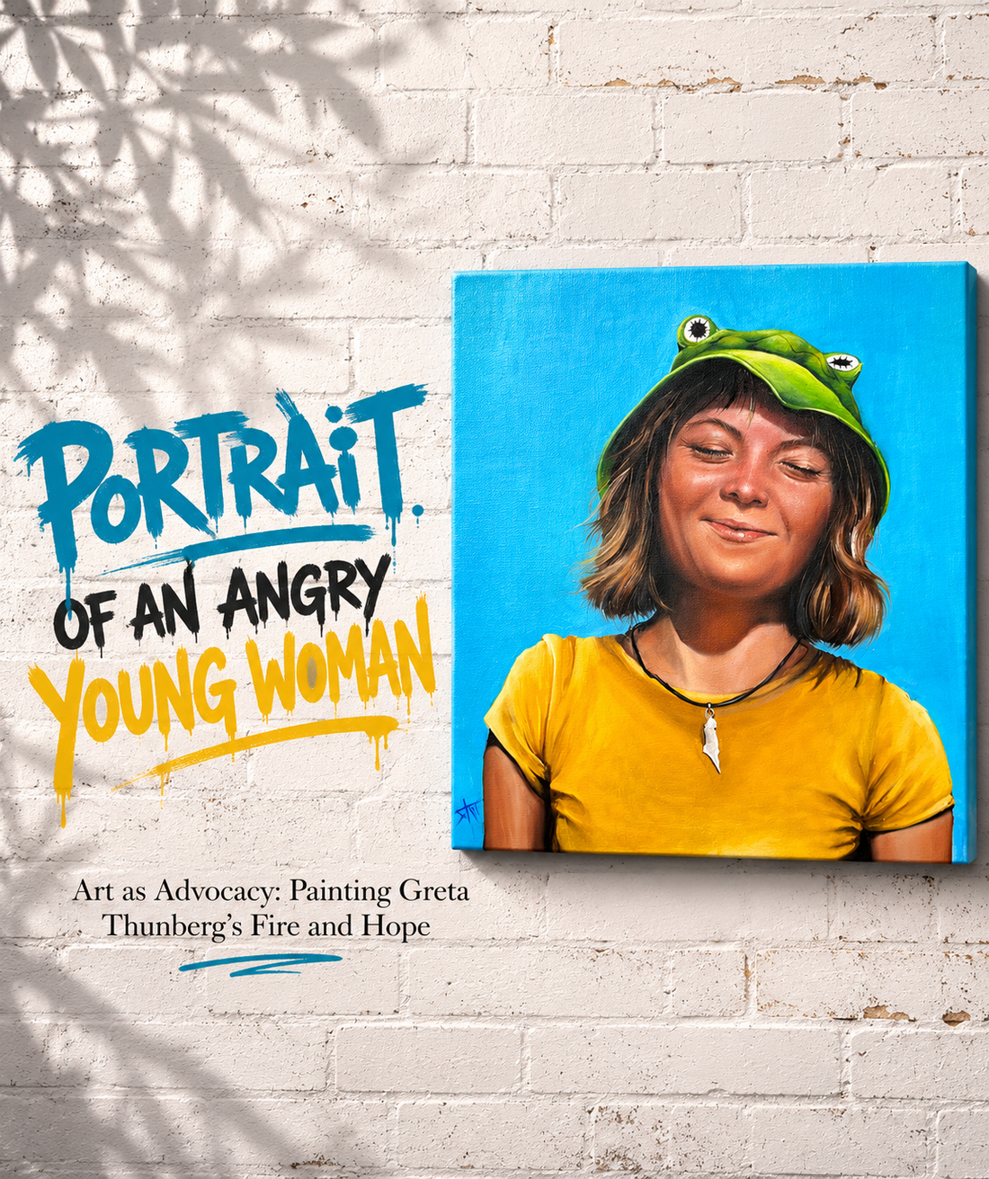Art as Advocacy: The Story Behind the Greta Portrait