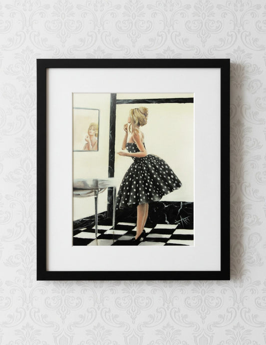 Digital Prints of "Les P’tites Femmes" Art Print (Brigitte Bardot Inspired) by SamArtisan