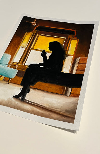 Art & Collectibles of Felicity 90s TV Inspired Nostalgia Art Print by SamArtisan