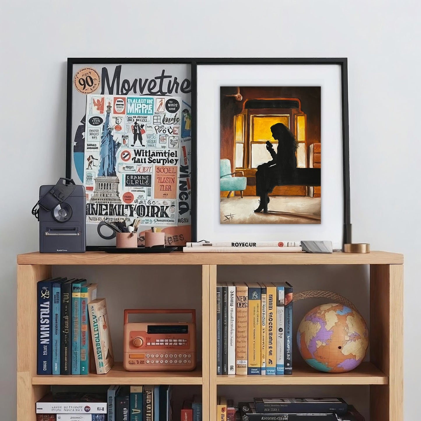 Felicity Art Print | 90s / Early 2000s Nostalgia | Literary & TV Inspired Art