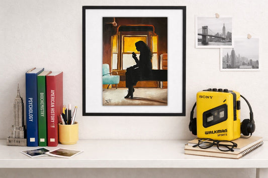 Felicity Art Print | 90s / Early 2000s Nostalgia | Literary & TV Inspired Art