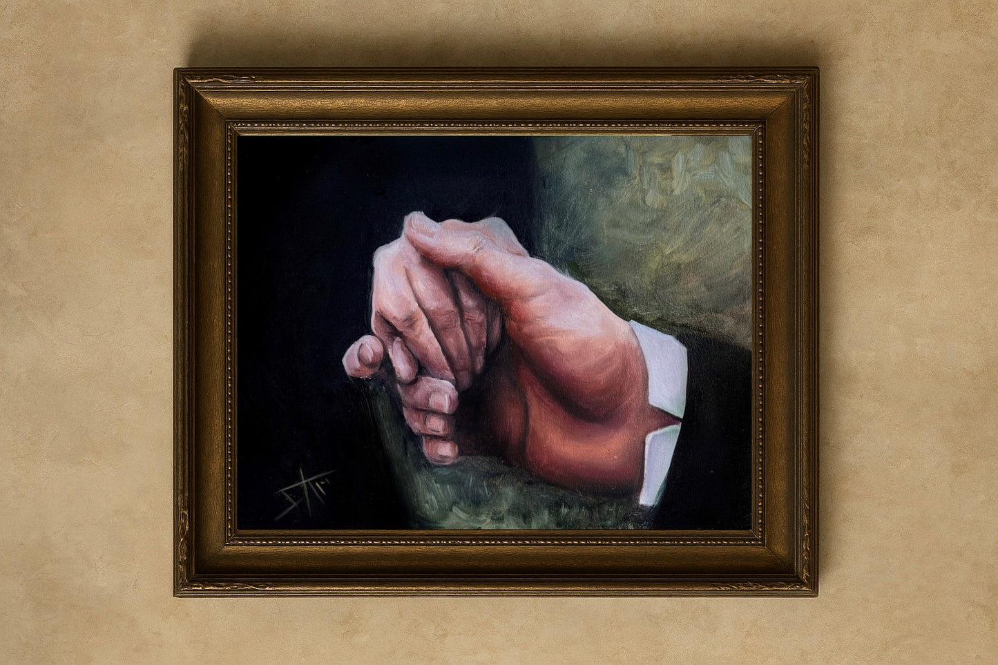 Mr. Darcy, The Carriage Touch – Pride and Prejudice Art Print
