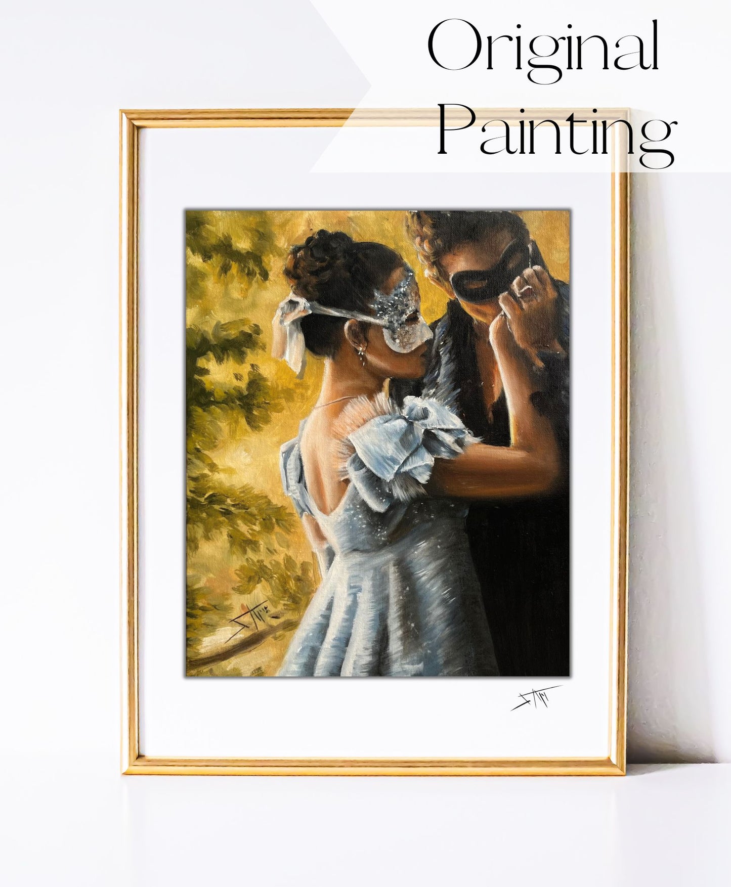 Sofie & Benedict , Original Painting