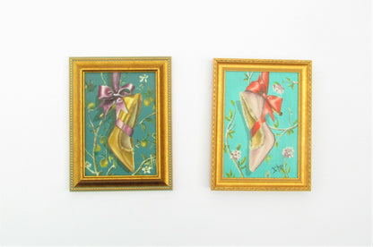 Digital Prints of High heels with a bow , fancy shoe art , feminine art by SamArtisan