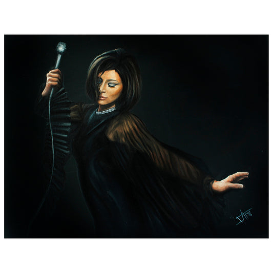 Original oil painting Mad Men Art , Jessica Paré inspired from zou bisou dance scene ,mid century modern  living room wall art