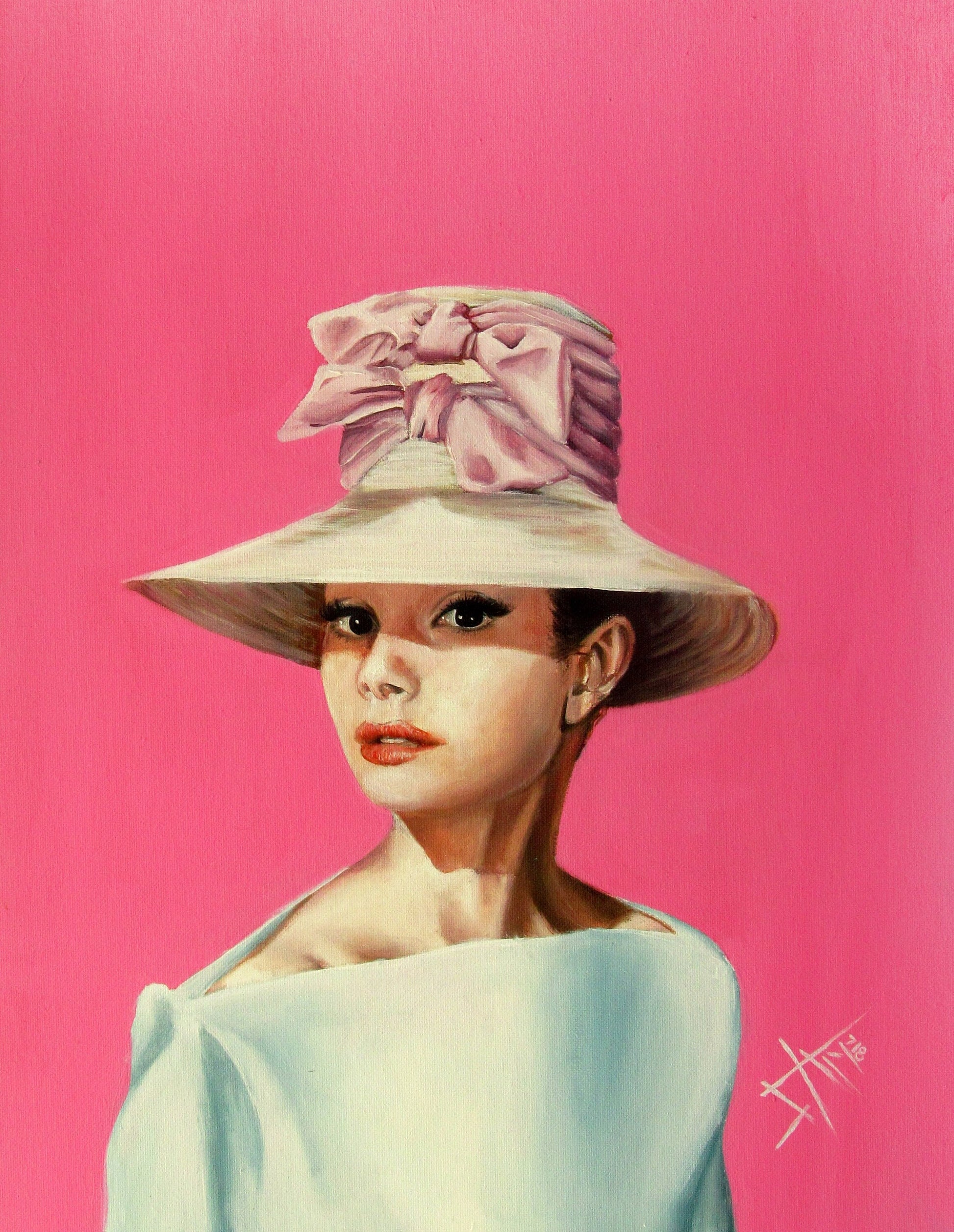 Audrey Hepburn inspired art