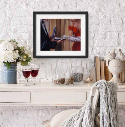 Digital Prints of Pretty woman Art print | couple love art by SamArtisan