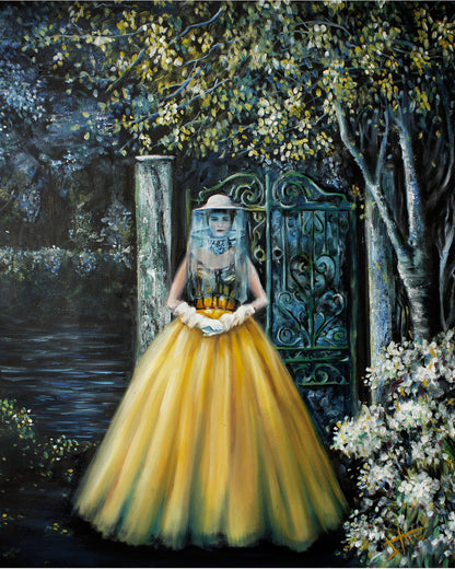 Digital Prints of Queen bee art print "The BeeKeeper" Women Empowerment art print by SamArtisan