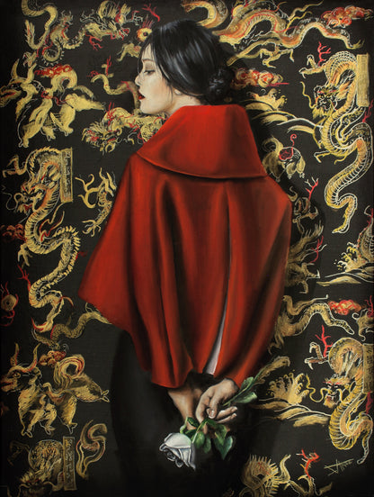 Digital Prints of Paint the dragon, Fine art print by SamArtisan