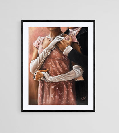 Digital Prints of Regency Art season 2 art print ,Kate and Anthony dance ,object of desire, the viscount who loved me by SamArtisan