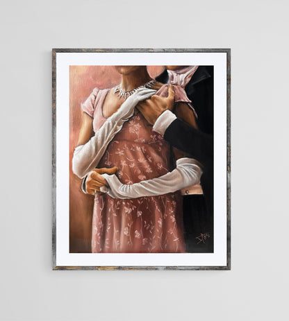 Digital Prints of Regency Art season 2 art print ,Kate and Anthony dance ,object of desire, the viscount who loved me by SamArtisan