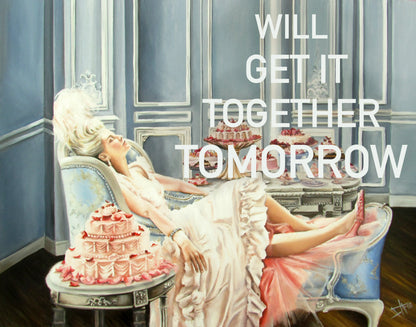 Digital Prints of Marie Antoinette quote print | get it together by SamArtisan
