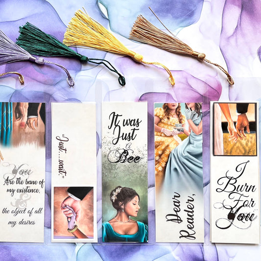 Bridgerton Bookmarks |Royal core art|Bookworm gift