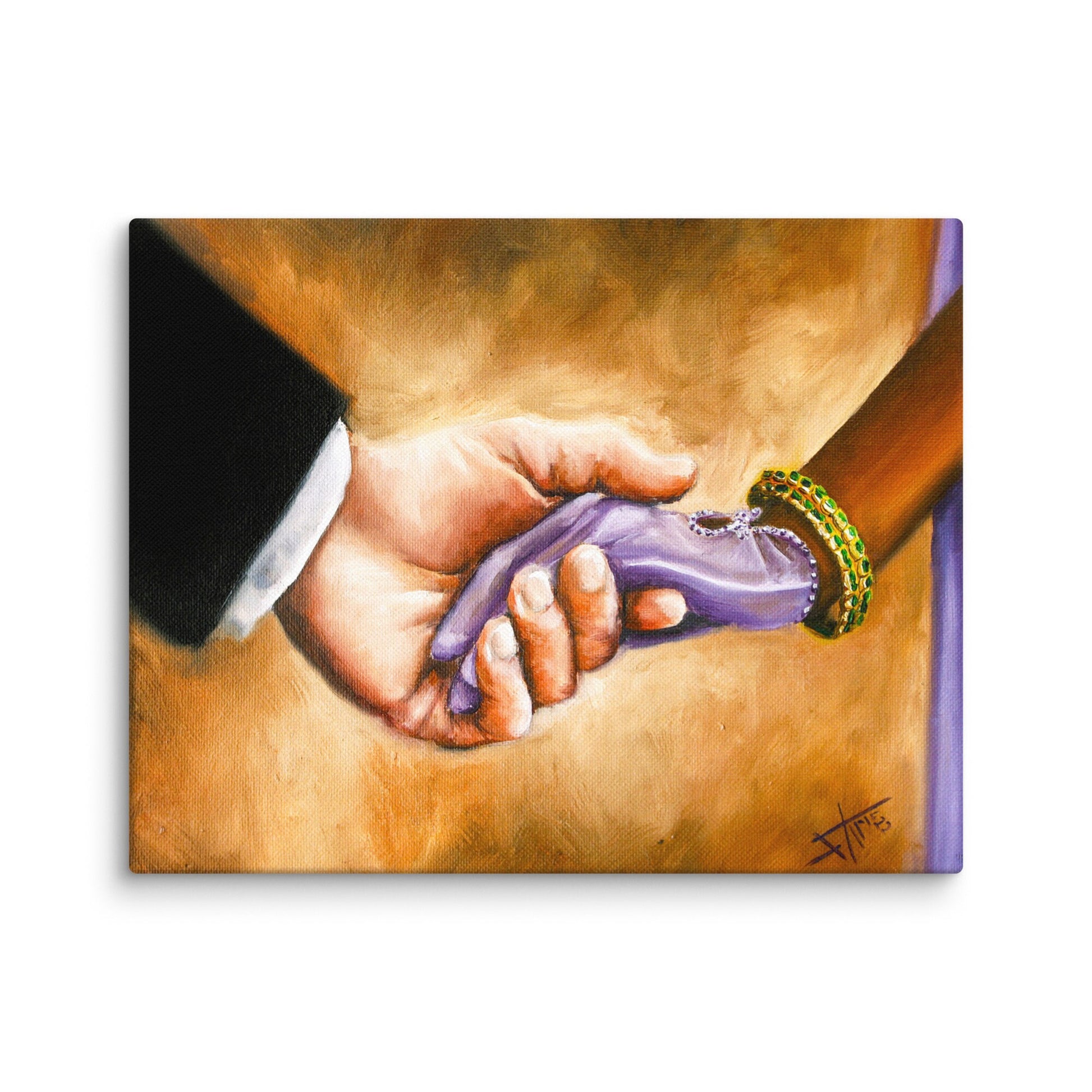 Kate and Anthony Bridgerton | Just wait | Regency wall art