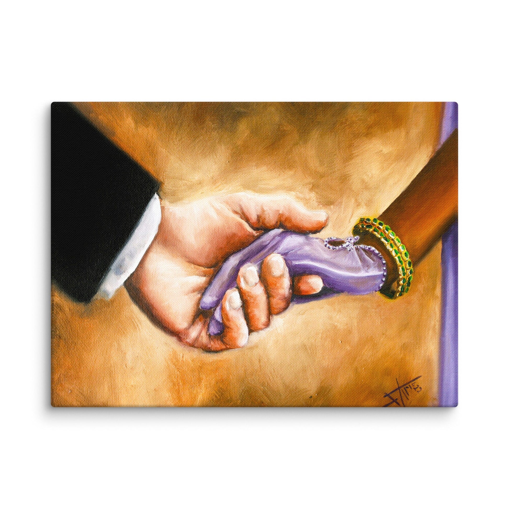 Kate and Anthony Bridgerton | Just wait | Regency wall art