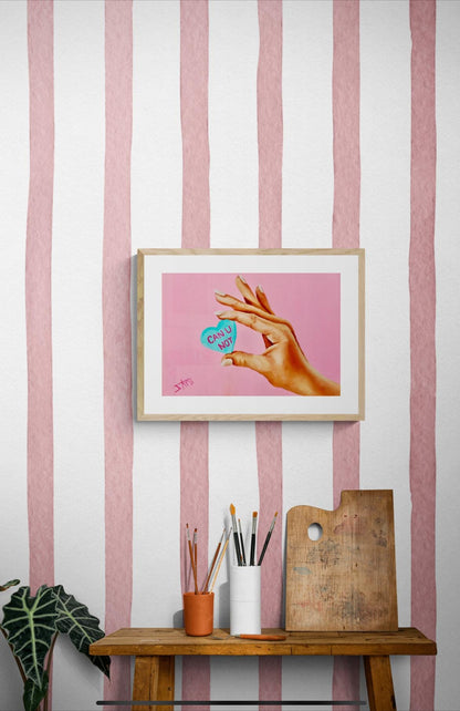 Digital Prints of Can you NOT -Fine art print from original oil painting by SamArtisan