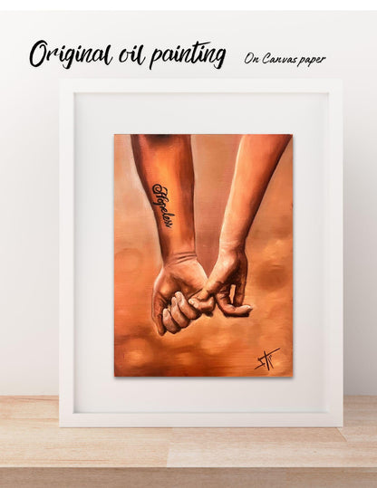 Digital Prints of Pen and Colin wedding - Canvas art print from original oil painting - Regency Art inspired wall art by SamArtisan