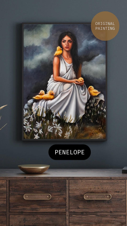 Digital Prints of Pen and Colin wedding - Canvas art print from original oil painting - Regency Art inspired wall art by SamArtisan
